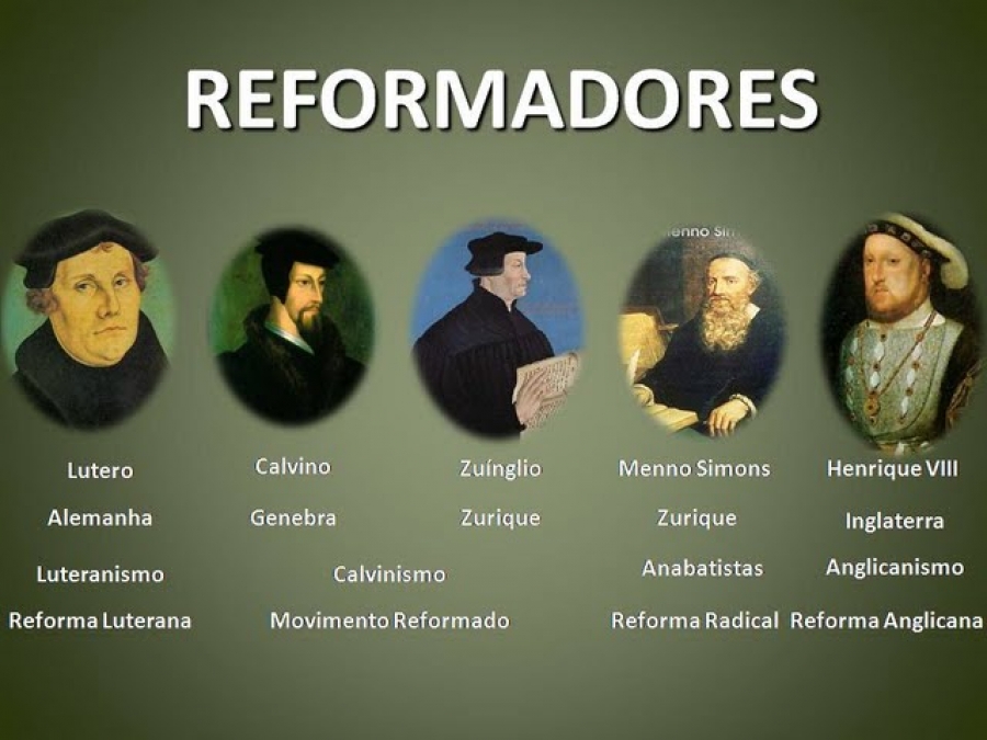 Resultado de imagen para reformadores protestantes